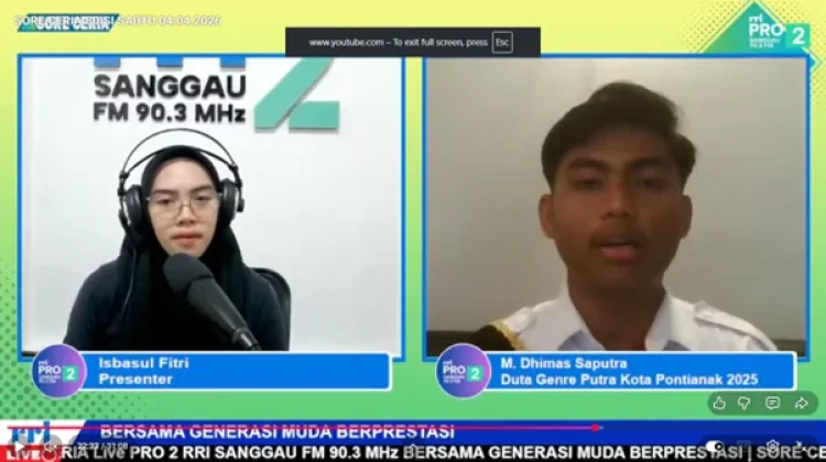 Duta Genre Kalbar Dorong Remaja Berdaya dan Bagun Hidup Positif
