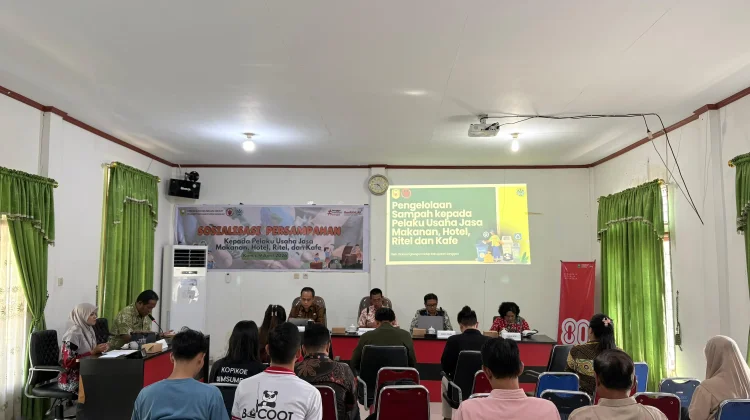 DLH Sanggau Edukasi Pelaku Usaha Kelola Sampah