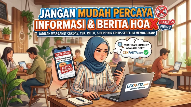 Mengapa Hoaks Lebih Cepat Dipercaya? Ini Penjelasan Pemeriksa