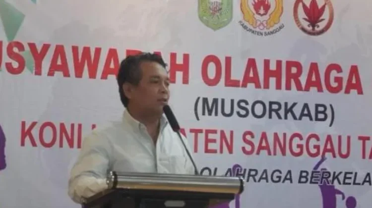 Raup 20 Suara, Urbanus Pimpin KONI Sanggau 2026-2030