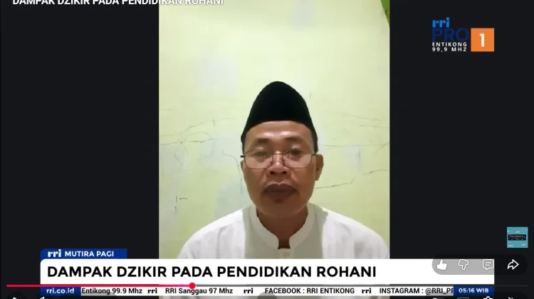 Perkuat Ketenangan Jiwa dan Pendidikan Rohani lewat Dzikir
