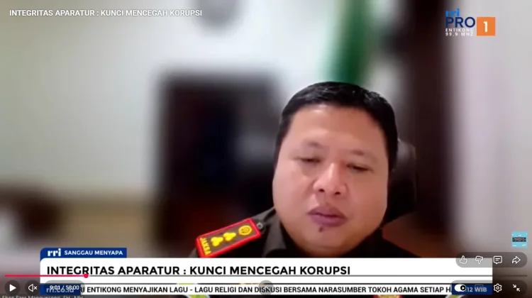 Kejari Sanggau Ingatkan Korupsi Sering Berawal dari Hal Kecil