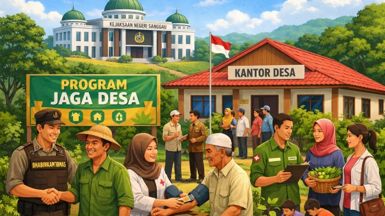 Cegah Korupsi, Kejari Sanggau Optimalkan Program Jaga Desa