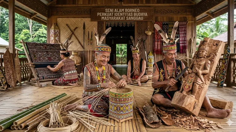 Seni Alam Borneo Perkuat Identitas Budaya Masyarakat Sanggau
