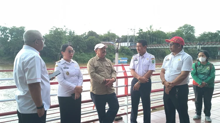 Bupati Ontot Pantau Kesiapan HUT Sanggau