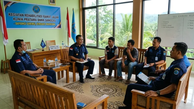Layanan Rehabilitasi BNNK Sanggau Bantu Pecandu Pulih