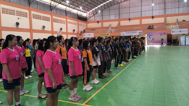Turnamen Voli Pelajar Sanggau Sasar Bibit Atlet Muda