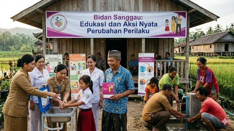 Bidan Sanggau: Edukasi dan Aksi Nyata Perubahan Perilaku