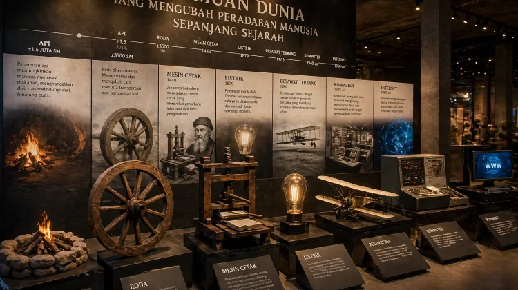 Penemuan Dunia yang Mengubah Peradaban Manusia Sepanjang Sejarah