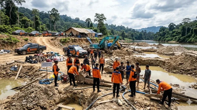 BPBD Sanggau Soroti Aktivitas PETI yang Merusak Lingkungan