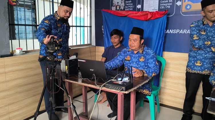 Disdukcapil Rekam e-KTP Warga Binaan Rutan Sanggau