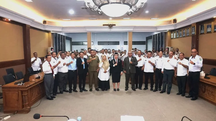 Wabup Sanggau Apresiasi Pengabdian Tiga Pejabat Sanggau Purna Tugas