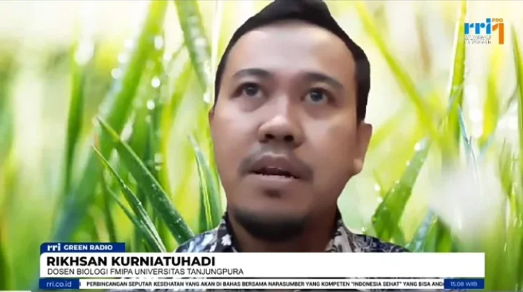 Dosen Untan Pontianak Ungkap Sumber Oksigen dan Pangan Dunia
