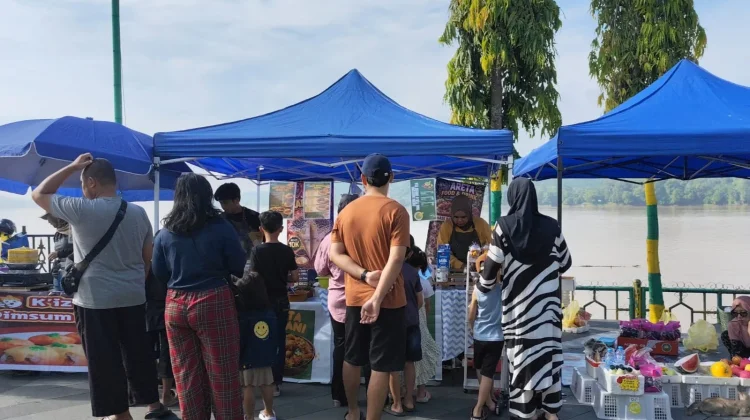 UMKM kawasan CFD Muara Kantu Raup Omzet Jutaan Rupiah