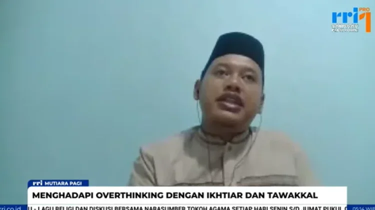 Ikhtiar dan Tawakal Hadapi Overthinking
