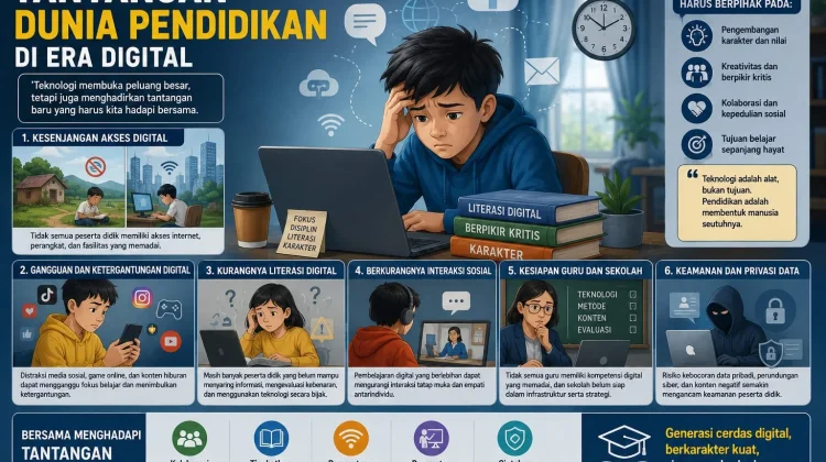 Tantangan Terbesar Dunia Pendidikan di Era Digital Modern