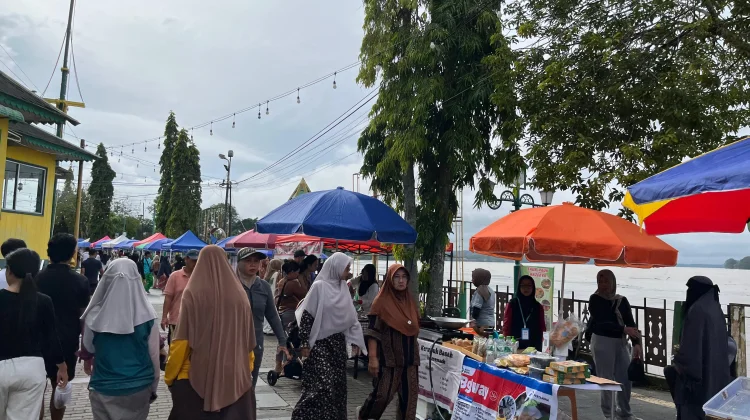 CFD Muara Kantu Sanggau Ramai Dikunjungi Warga