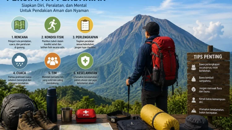 Persiapan Pendakian Jadi Kunci Keselamatan Selama Perjalanan Alam