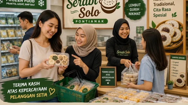 Serabi Pontianak Curi Perhatian lewat Rasa dan Keunikan
