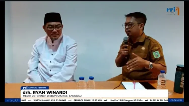 Disbunnak Sanggau Pastikan Hewan Kurban Sehat dan Layak Konsumsi