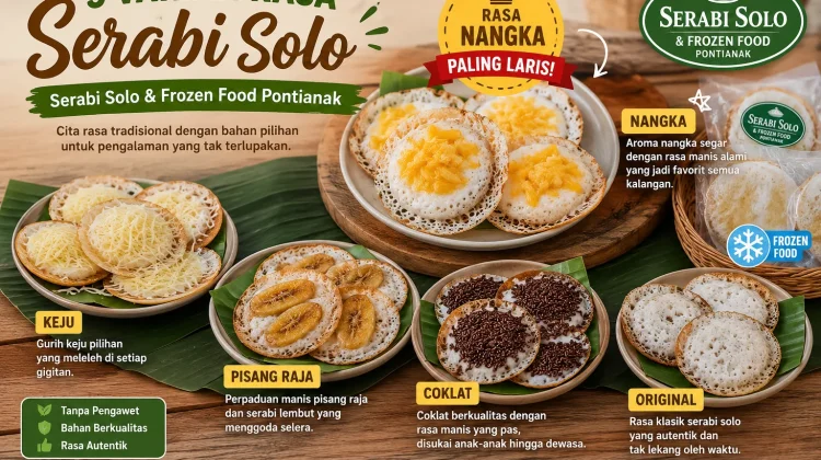 Serabi Solo Pontianak Banyak Dicari Rasa Nangka Jadi Primadona