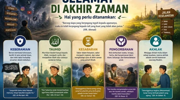 Keberanian dan Tauhid Jadi Bekal Hadapi Akhir Zaman