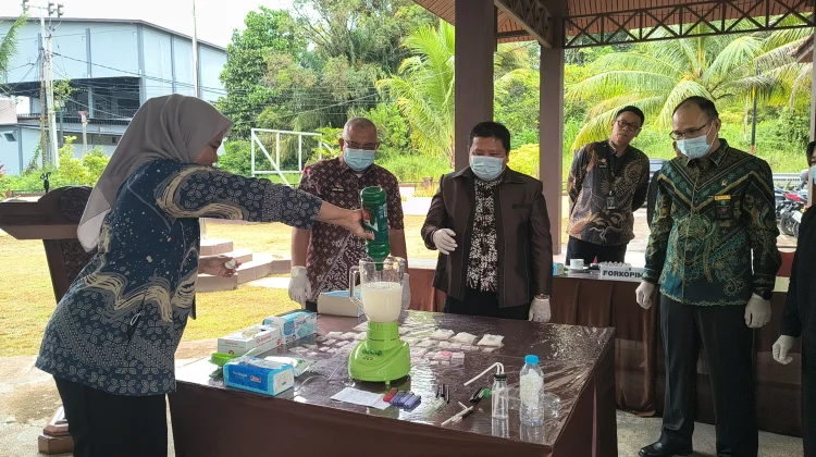 Narkotika Dominasi Pemusnahan Barang Bukti oleh Kejari Sanggau