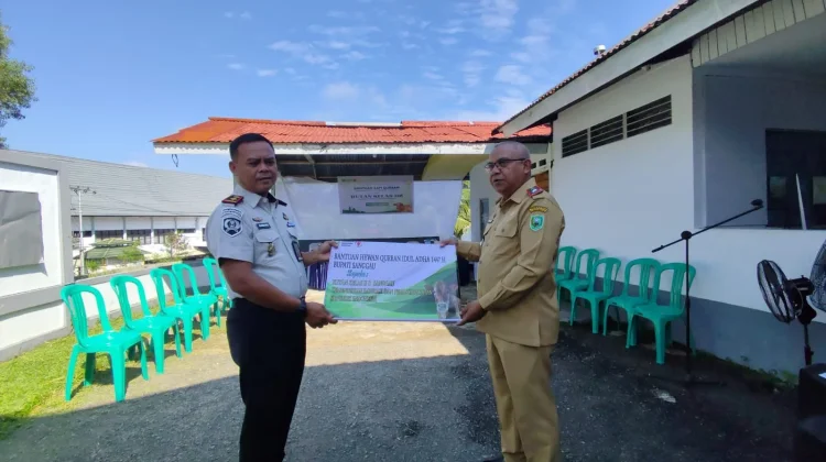 Rutan Sanggau Terima Bantuan Kurban dari Pemerintah Daerah