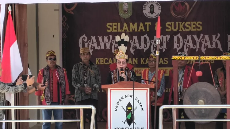 Wabup Sanggau: Gawai Dayak Momentum Perkuat Persatuan