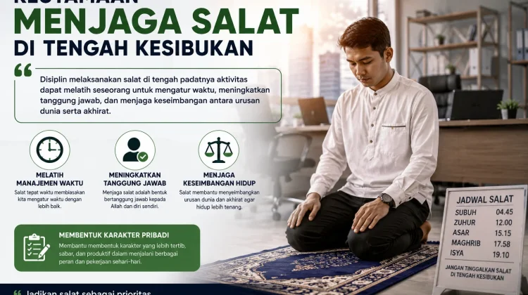 Salat Disiplin, Hidup Lebih Terarah