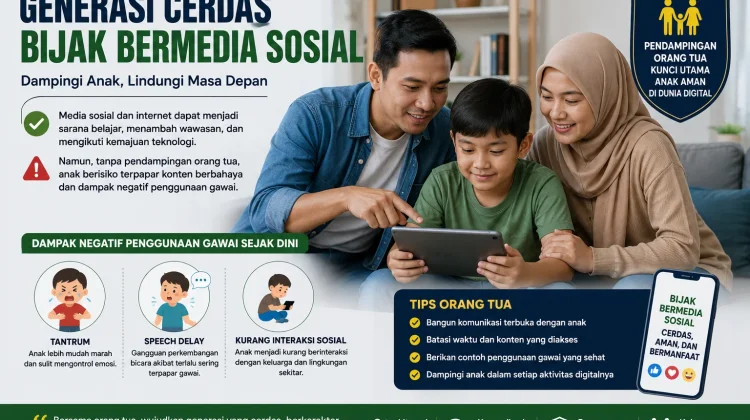 Dampingi Anak Bijak Bermedia Sosial