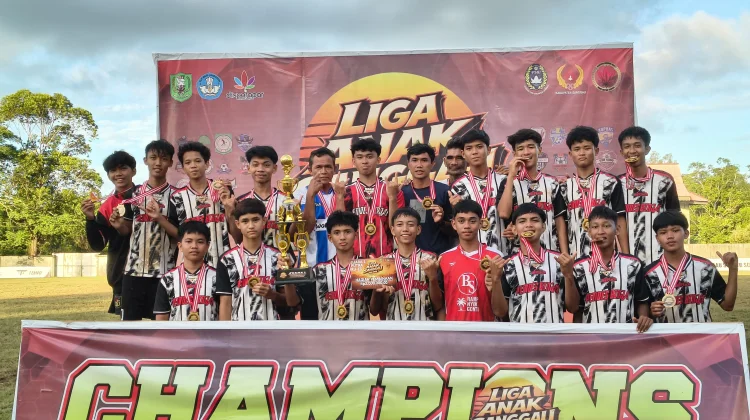Spanda Tayan Hulu Juara Liga Anak Sanggau U-15