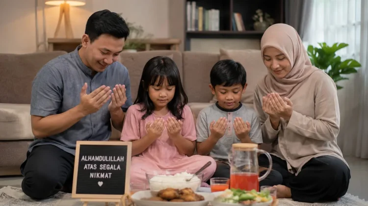 Syukur Membentuk Karakter Anak dan Menguatkan Keimanan Keluarga