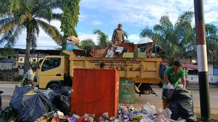 Volume Sampah Harian Kota Sanggau Tembus 36 Ton