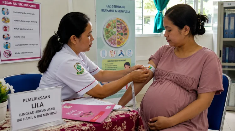 LILA Jadi Kunci Pemantauan Gizi Ibu di Sanggau