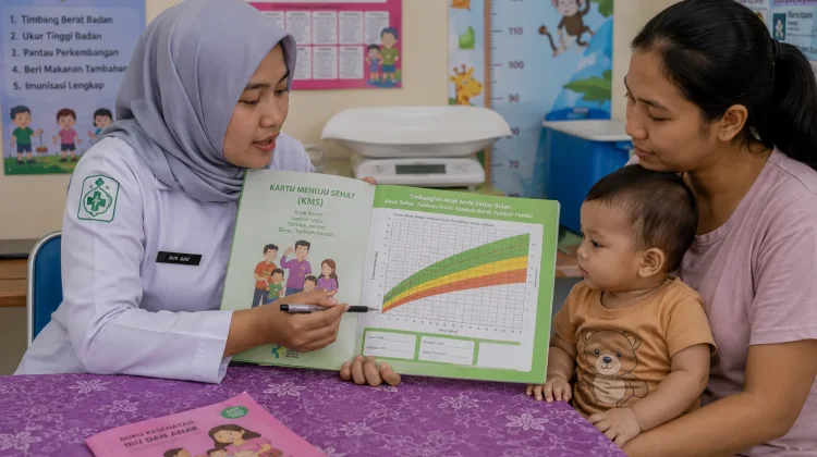 Orang Tua Wajib Tahu Cara Baca KMS Balita