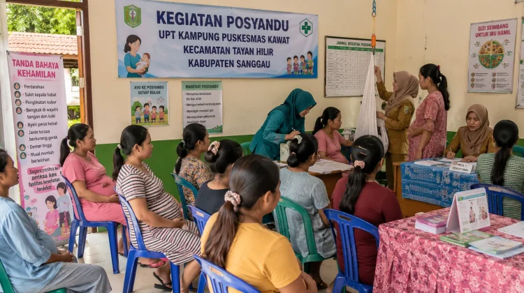 Media Sosial Tingkatkan Antusias Bumil Ikut Posyandu