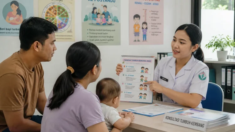 Bidan Ajak Jangan Denial, Segera Cek Tumbuh Kembang Anak