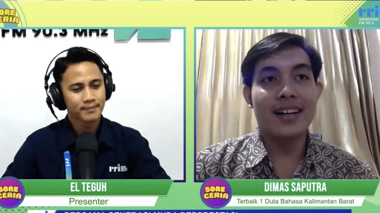Dulu Juara Terakhir, Sekarang Dimas Jadi Duta Bahasa Kalbar