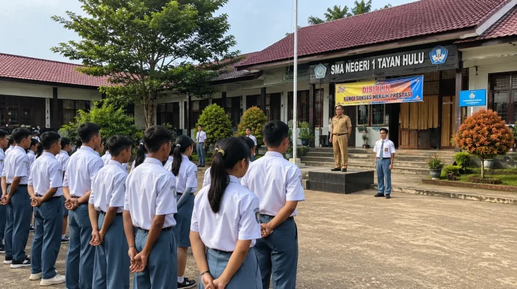 SMA Negeri 1 Tayan Hulu Dorong Pelajar Bijak Gunakan Media Sosial