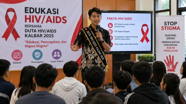 Duta HIV/AIDS Kalbar 2025: Lawan HIV lewat Edukasi, Bukan Stigma