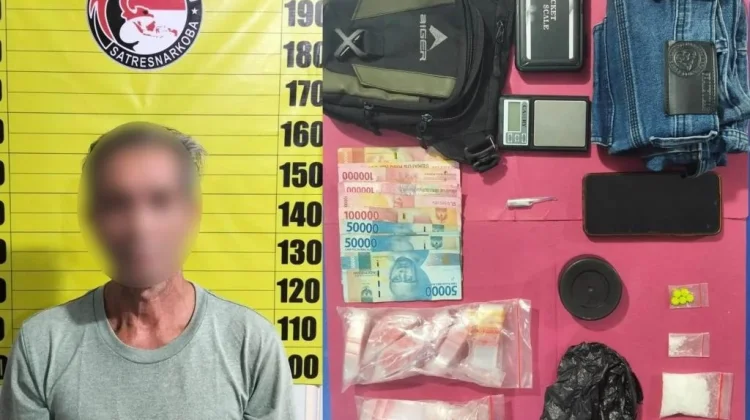 Polisi Ringkus Pengedar 21 Gram Sabu di Sanggau