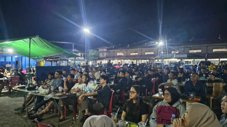 Nobar RRI Sanggau Hadirkan Keseruan Pecinta Sepak Bola