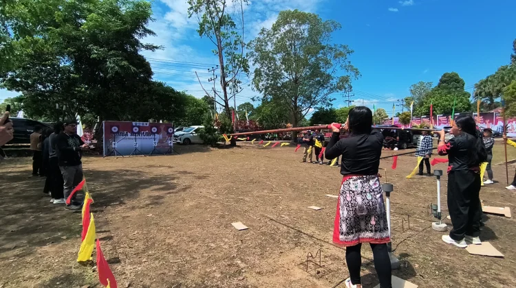 Gawai Dayak Sanggau Jadi Ajang Pelestarian Olahraga Sumpit