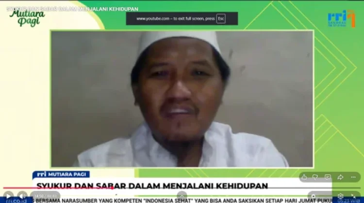 Syukur dan Sabar Jadi Bekal Manusia Arungi Kehidupan