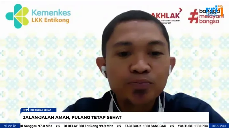 LKK Entikong Ingatkan Masyarakat Jaga Kondisi Fisik sebelum Bepergian