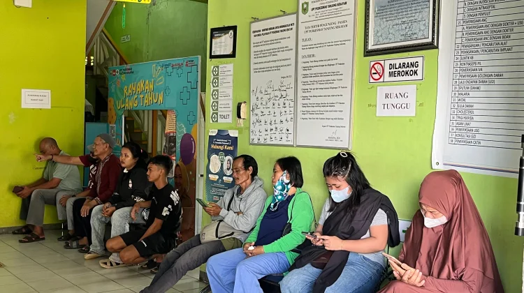 Kunjungan Pasien Puskesmas Tanjung Sekayam Meningkat
