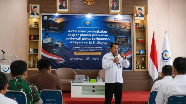 Perbatasan Entikong Dipacu Jadi Gerbang Ekspor Perikanan