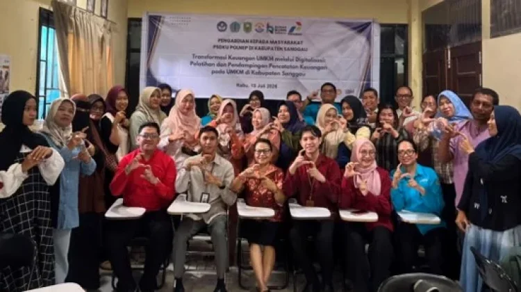 Rumah BUMN Sanggau Apresiasi Pelatihan Keuangan Digital UMKM