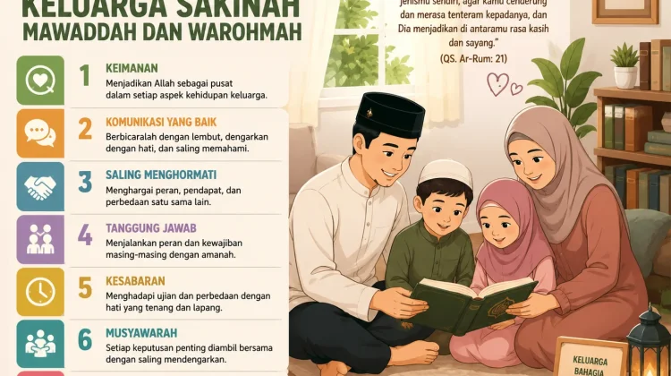 Keluarga Teladan Berawal dari Tujuh Pondasi